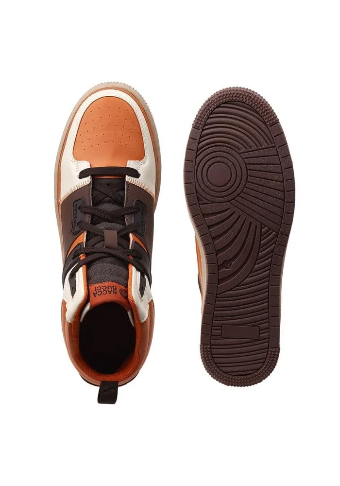 Bacca Bucci Caramel Gourmet Collection: High-Top Sneakers Inspired by Dessert Indulgence for Men | Best Price UAE